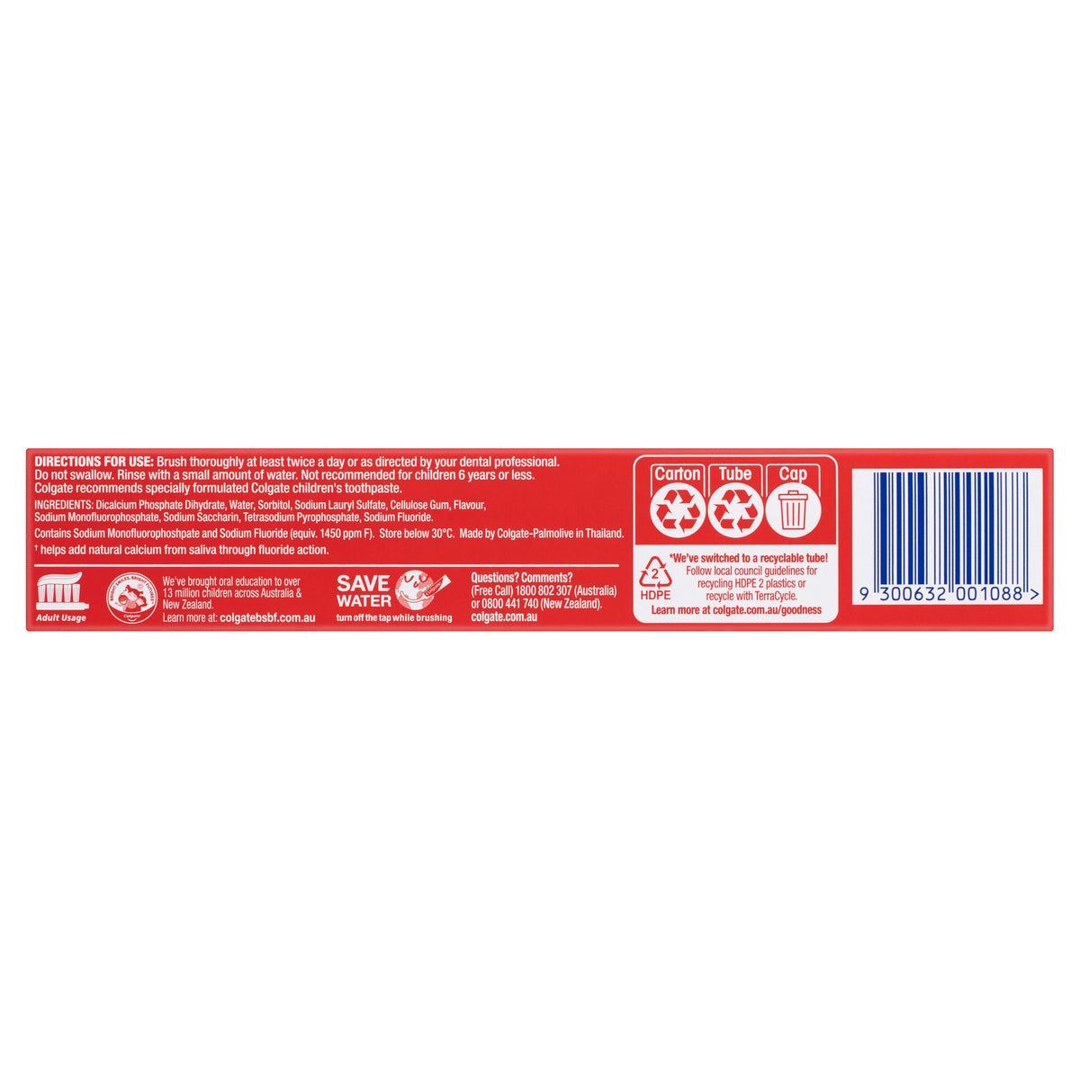 Colgate Maximum Cavity Protection Toothpaste, 175g, Great Regular Flavour, for Calcium Boost