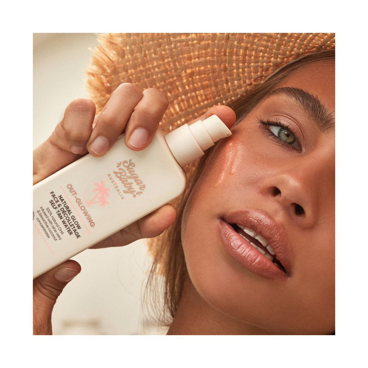 SugarBaby OUT-GLOWING Natural Glow Face & Décolletage Self Tan Water