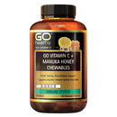 GO Healthy GO Vitamin C + Manuka Honey 90 Chewable Tablets