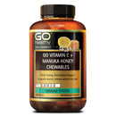 GO Healthy GO Vitamin C + Manuka Honey 90 Chewable Tablets