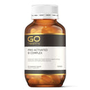GO Healthy PRO Activated Vitamin B Complex Supplement 60 Vege Capsules