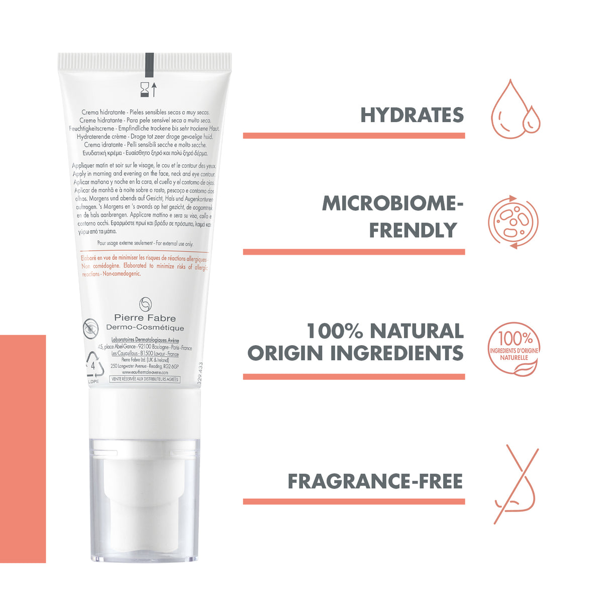 Avene Tolerance Hydra 10 Cream 40ml