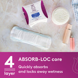 Poise Thin & Discreet Incontinence Pads Regular 16 Pack