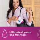 Poise Thin & Discreet Incontinence Pads Regular 16 Pack