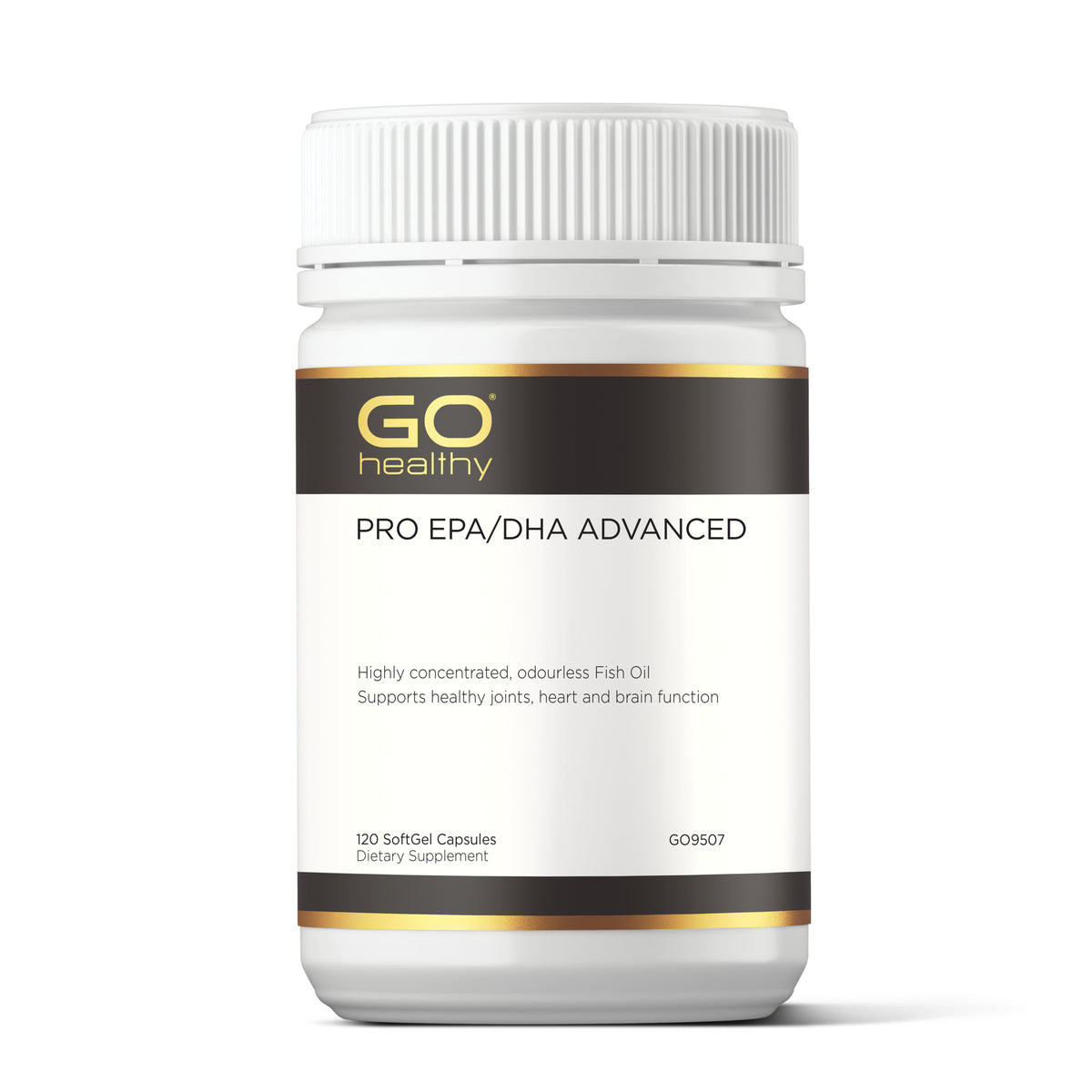 GO Healthy PRO EPA/DHA Supplement 120 Soft Gel Capsules