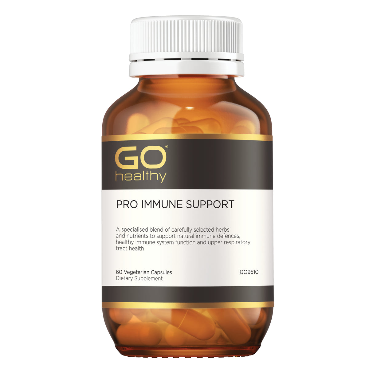 GO Healthy PRO Immune Support Supplement 60 Vege Capsules