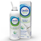 Otrivin Breathe Clean Natural Daily Nasal Cleanser with Isotonic Seawater & Aloe Vera, 100mL