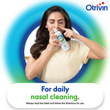 Otrivin Breathe Clean Natural Daily Nasal Cleanser with Isotonic Seawater & Aloe Vera, 100mL