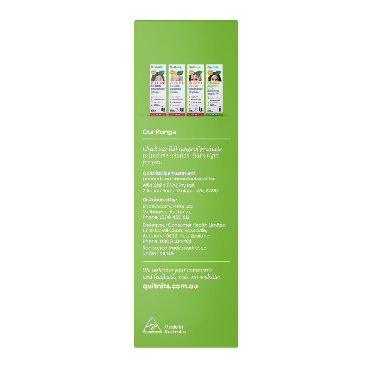 Quitnits Complete Head Lice Kit