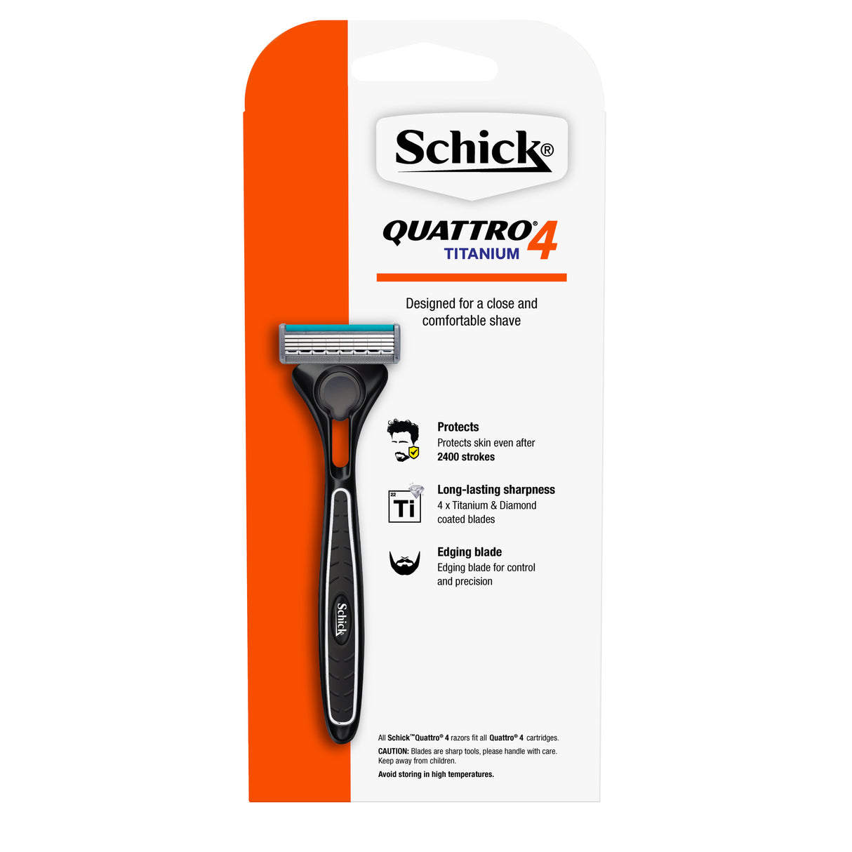 Schick Quattro 4 Value System/Hybrid 1+5pk