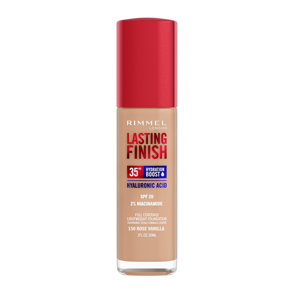 Rimmel Lasting Finish 35Hr Foundation 150 ROSE VANILLA