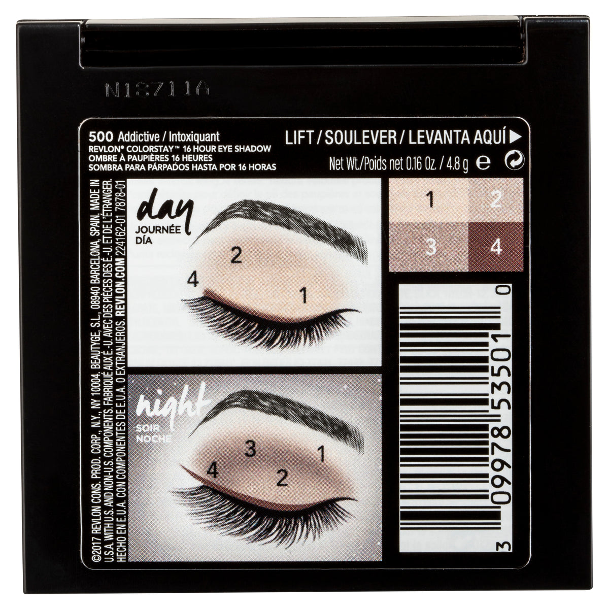 Colorstay Day To Night™ Eyeshadow Quad Addictive 4.8g