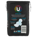 U by Kotex Extra Pads Regular with Wings 16 Pack