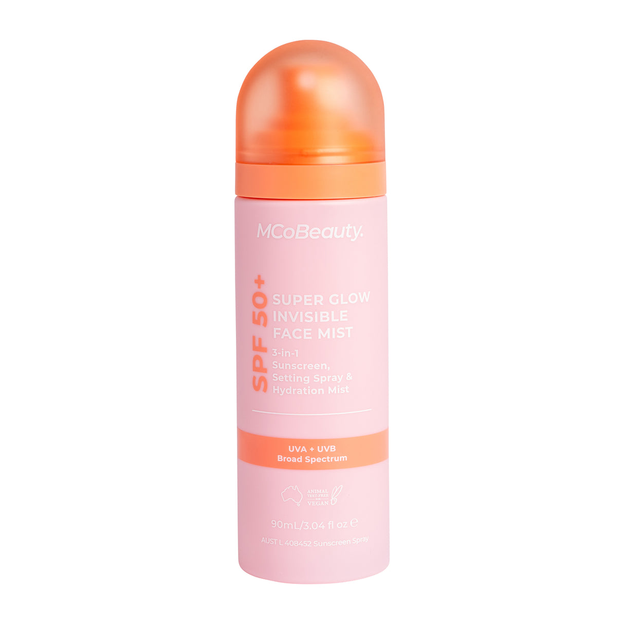 MCoBeauty Super Glow Invisible Face Mist SPF50+