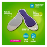 Footcare Women's Ultra Gel Insoles 1 Pair