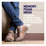 Maseur Men's Memory Foam Insoles, 1 pair