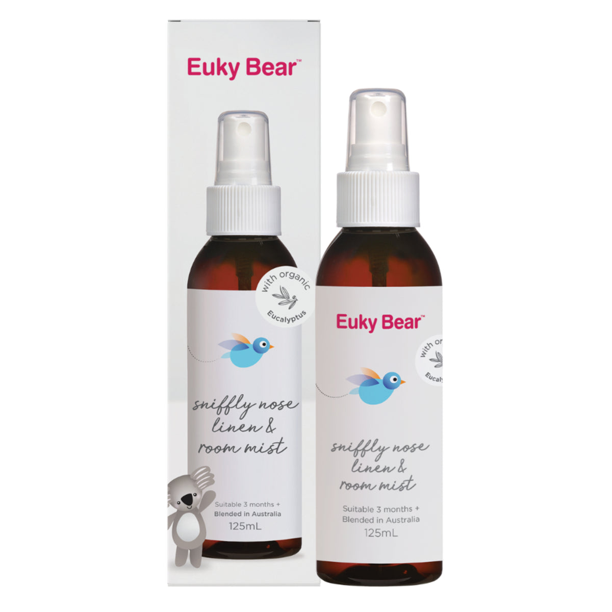 Euky Bear Sniffly Nose Linen & Room Mist 125ml