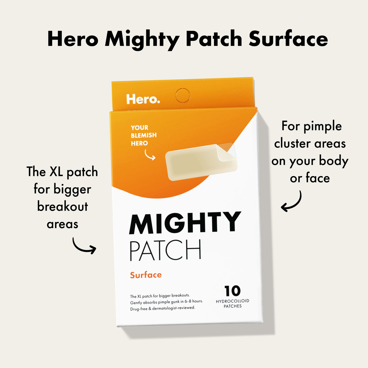 C&D Hero Mighty Patch Surface 10pcs