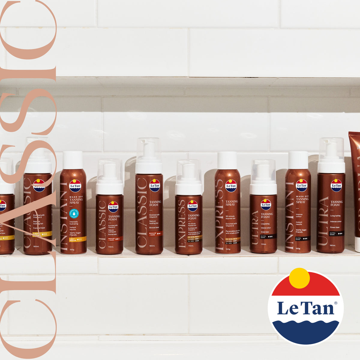 Le Tan Express Self Tanning Foam 110ml