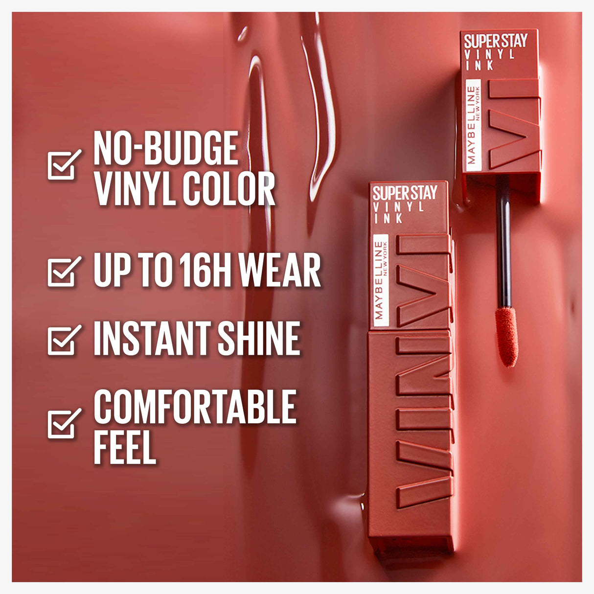 Maybelline Superstay Vinyl Ink Nude Shock Peppy 115