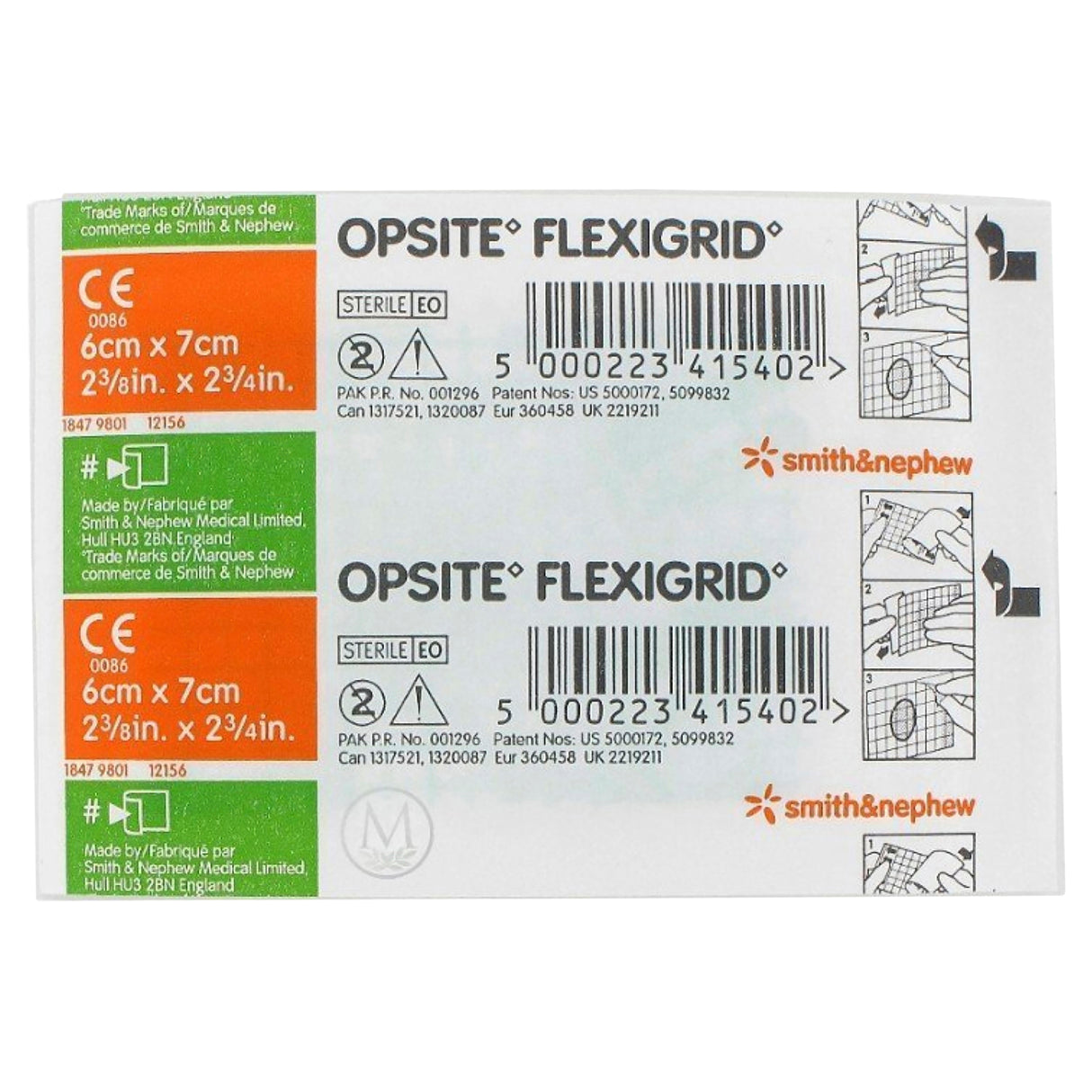 Opsite Flexigrid Single Dressing 6cm x 7cm