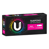 U by Kotex Tampons Super 16 Pack