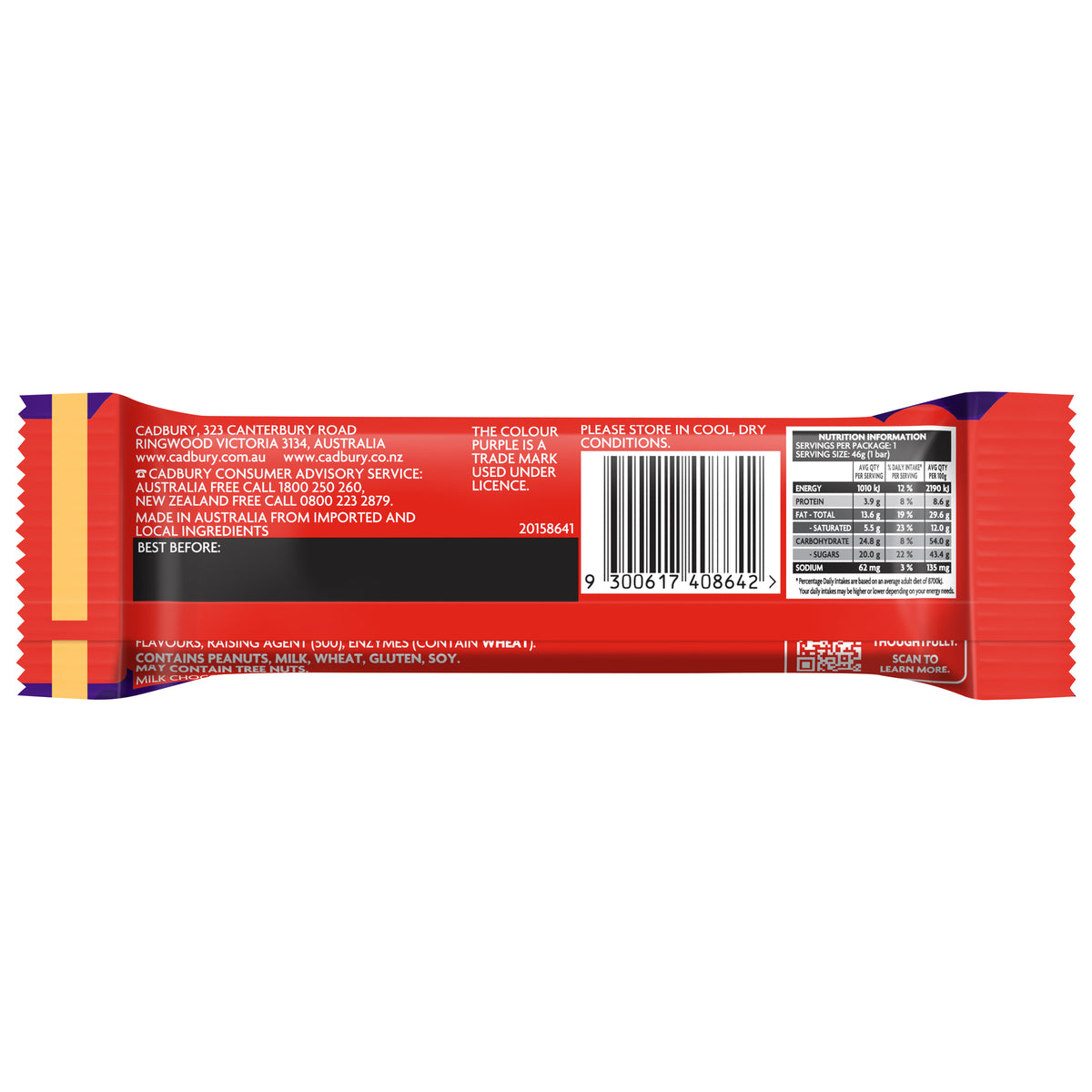 Cadbury Picnic chocolate bar 46g