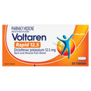 Voltaren Rapid Anti Inflammatory Pain Relief Tablets 12.5mg