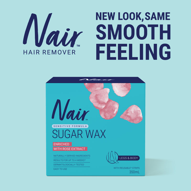 Nair Sugar Wax Rose 350ml