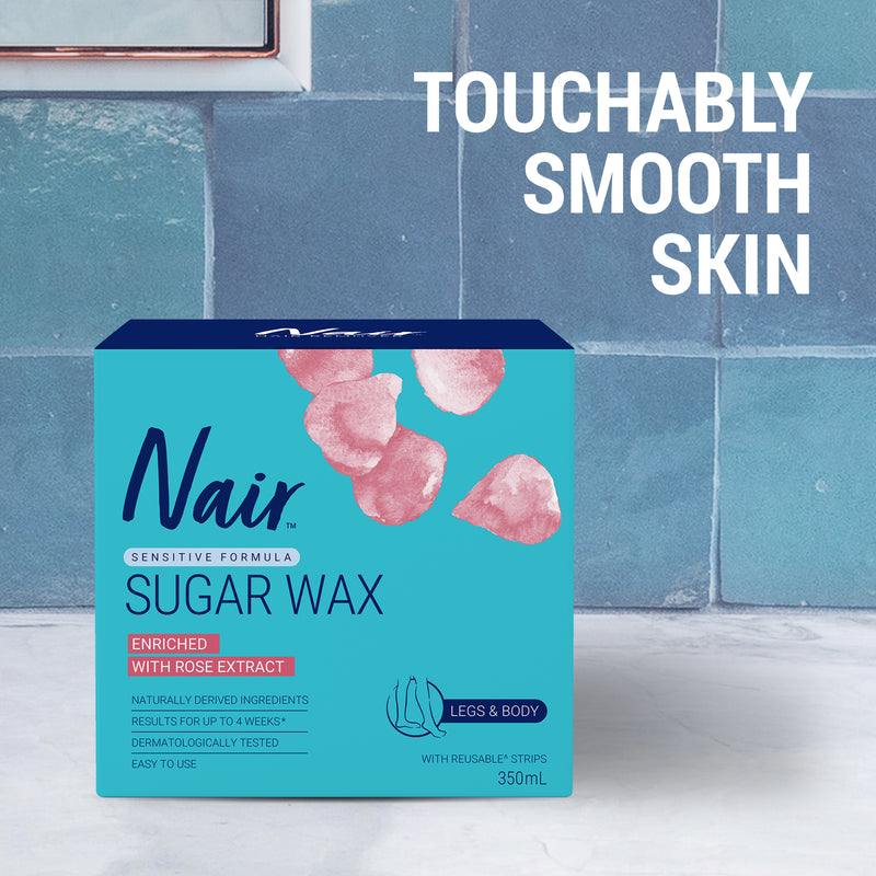Nair Sugar Wax Rose 350ml