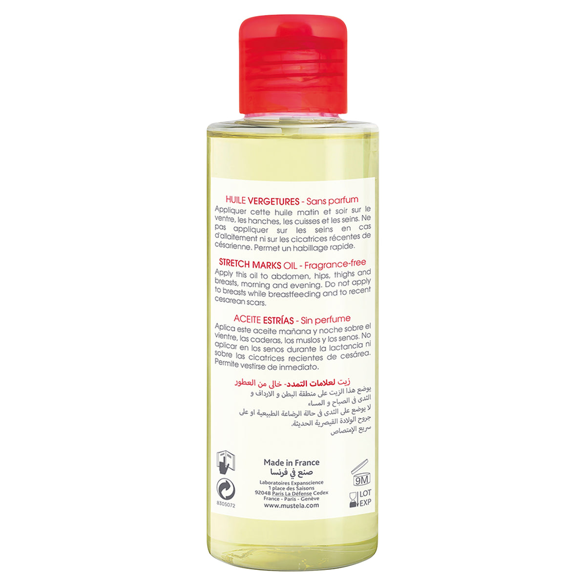 MUSTELA Stretch Marks Oil F/F 105ml