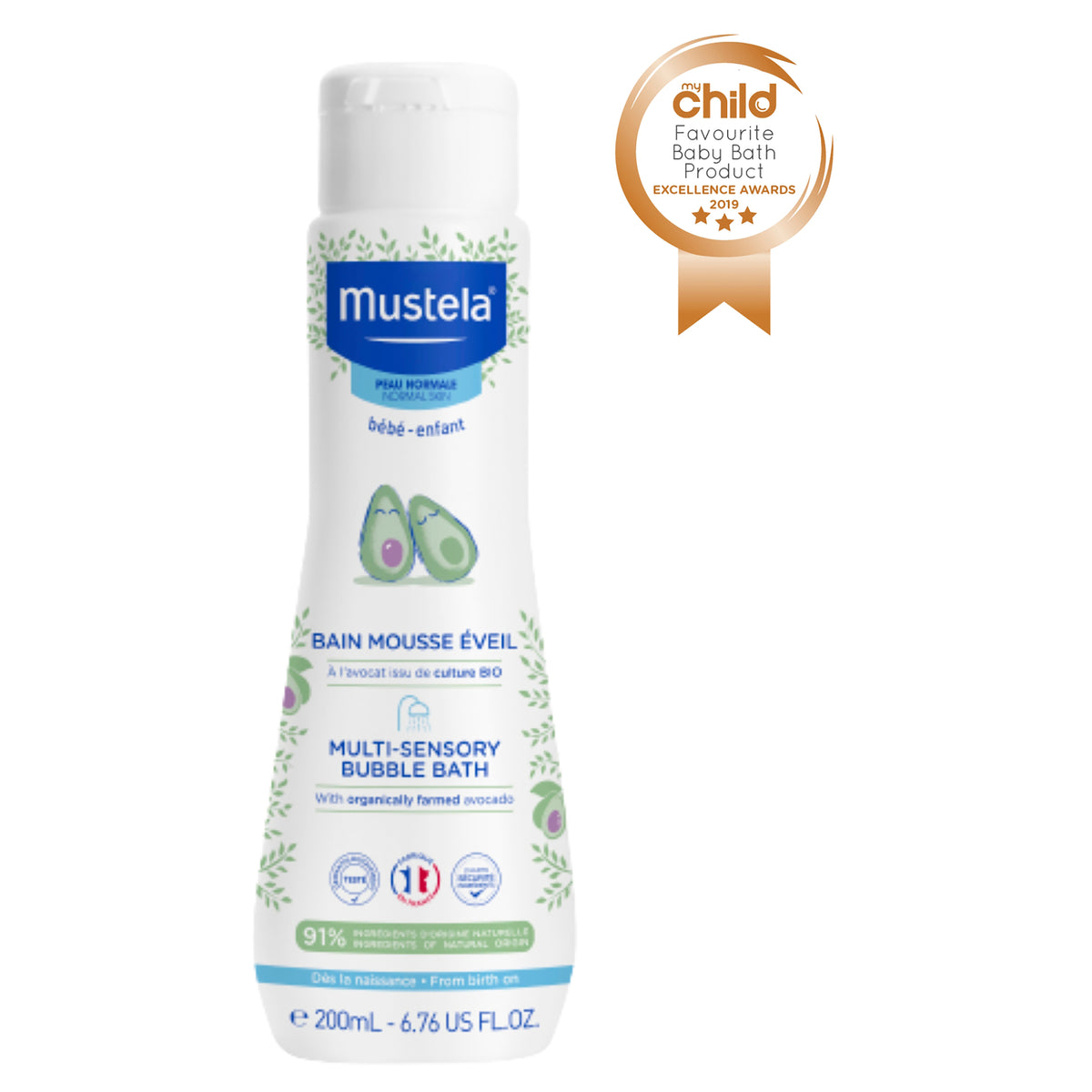 Mustela Multi-Sensory B/B 200ml