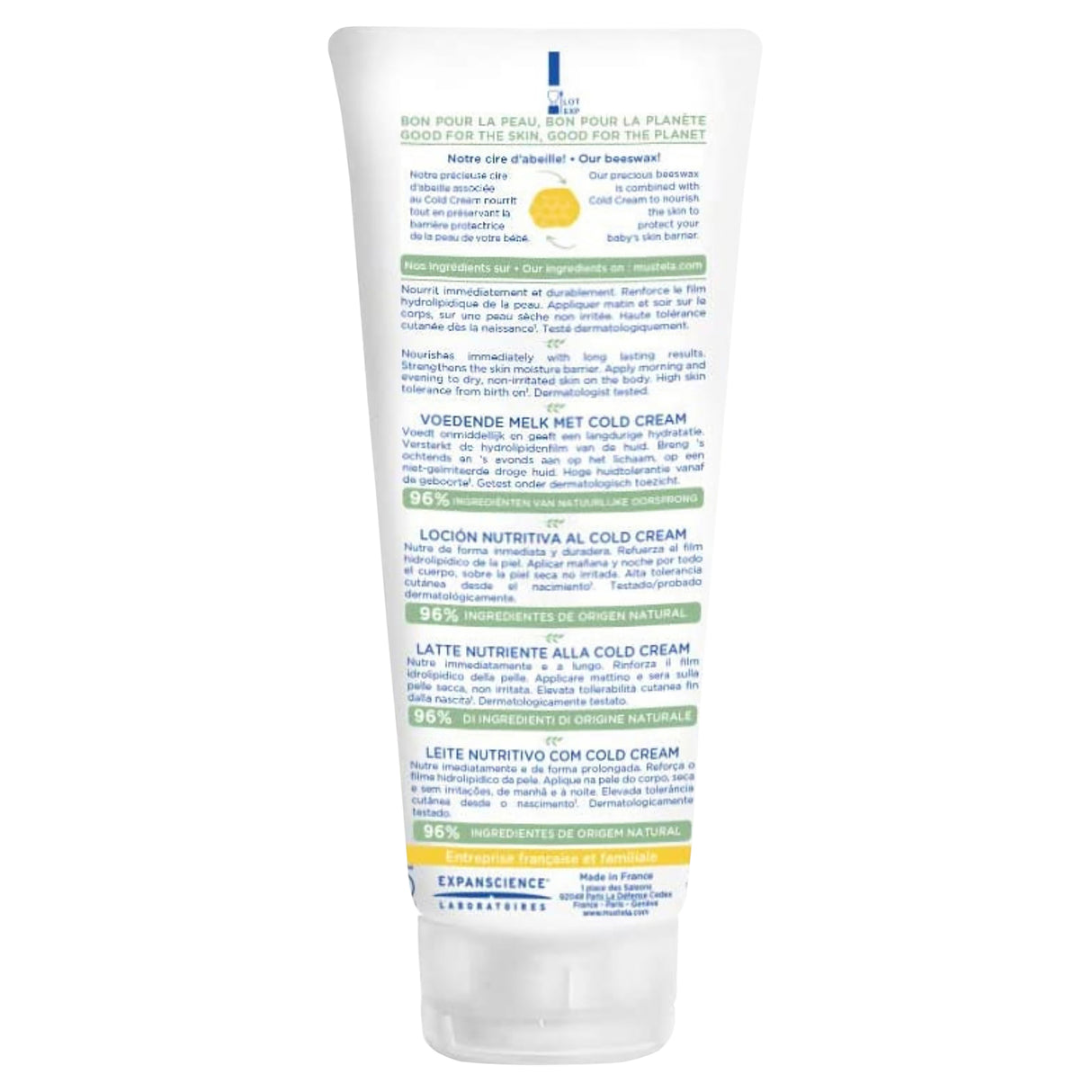 MUSTELA Nour. Lotion wCold Cr 200ml