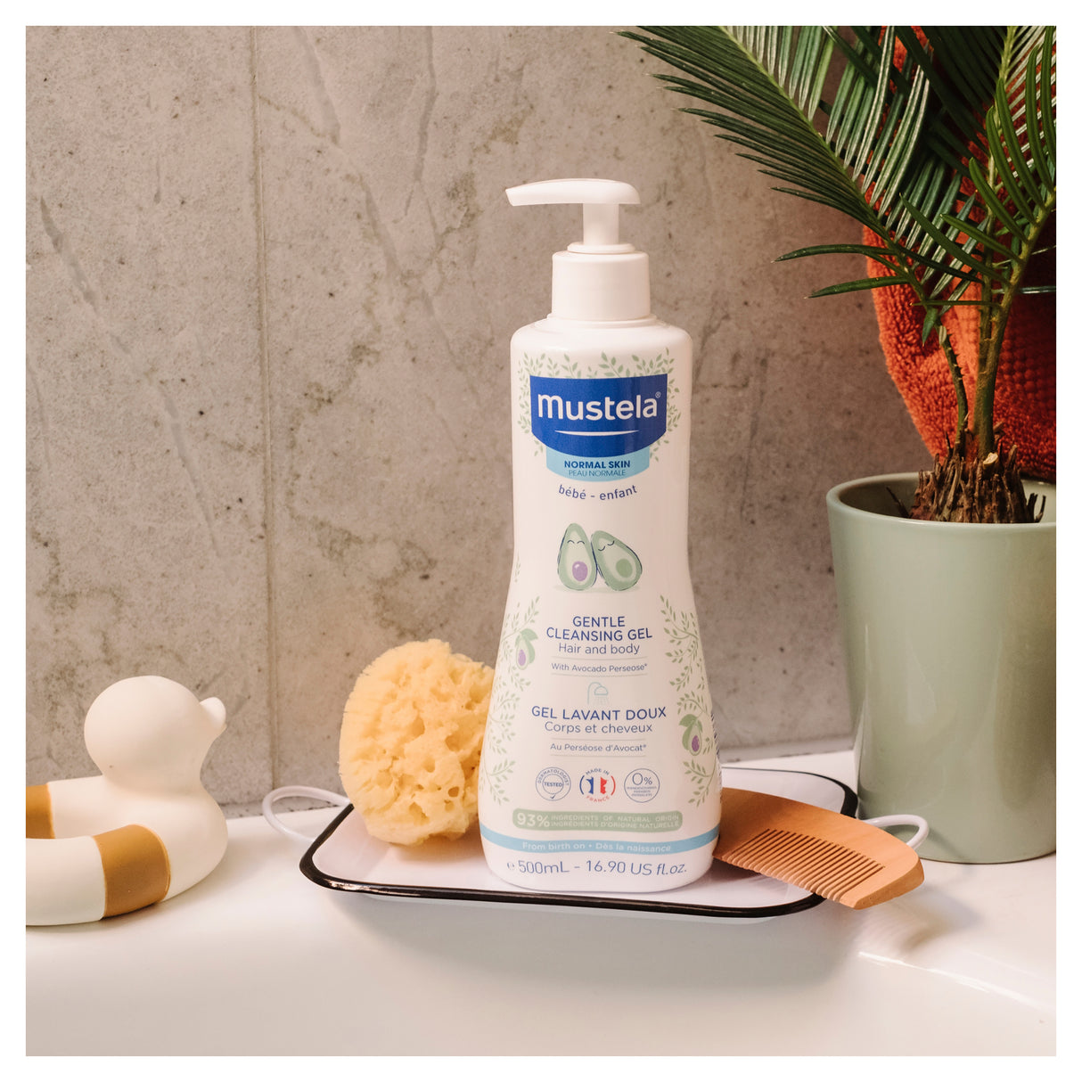 Mustela Gentle Cleansing Gel with Avocado Oil 500 mL