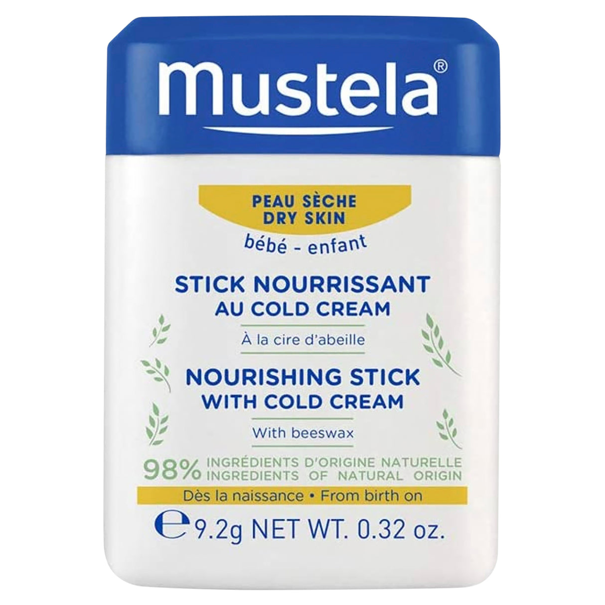 MUSTELA Nourishing/Hydra Stick 10g