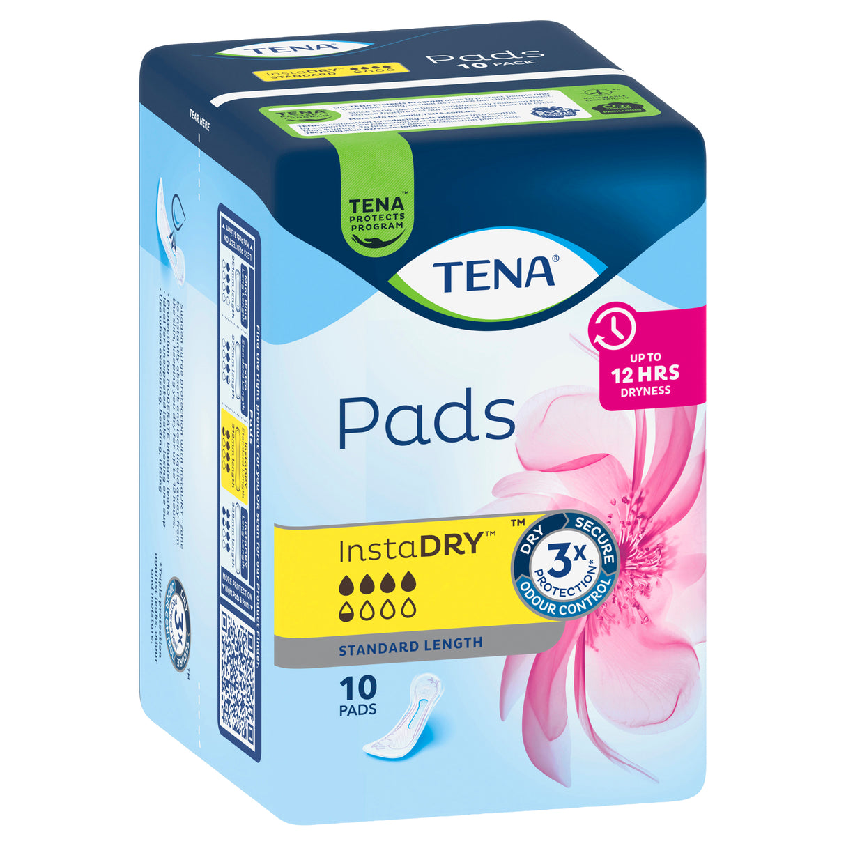 TENA Pads Extra Long Length 10 pack