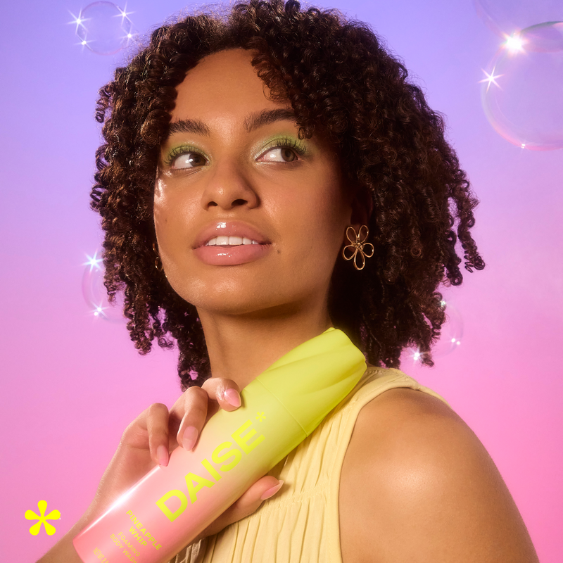 DAISE Foaming Body Wash in Pineapple Whip, 8.8 oz/ 250 g / 265 mL