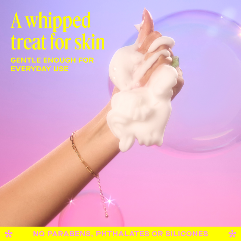 DAISE Foaming Body Wash in Pineapple Whip, 8.8 oz/ 250 g / 265 mL