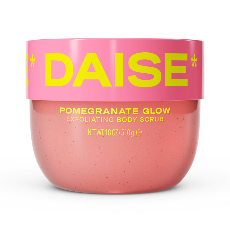 DAISE Exfoliating Body Scrub in Pomegranate Glow, 18 oz/510 g