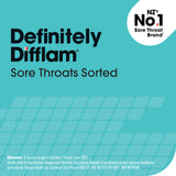 Difflam Sore Throat Lozenges Sugar Free Raspberry Flavour 16 Pack