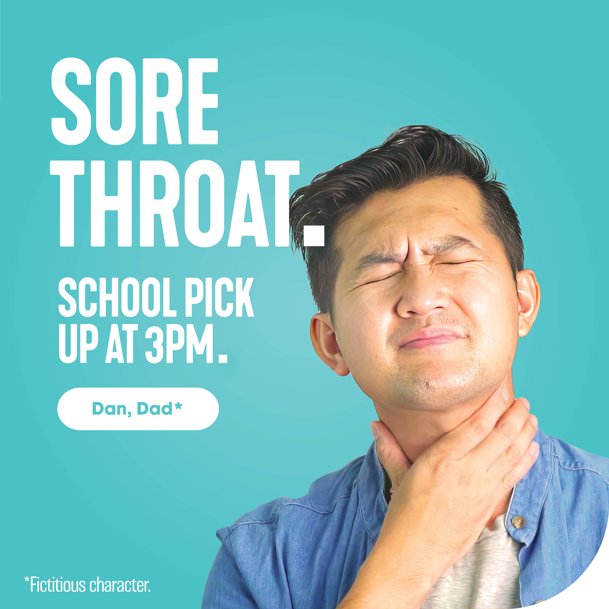 Difflam Sore Throat Lozenges Sugar Free Honey & Lemon 16 Pack