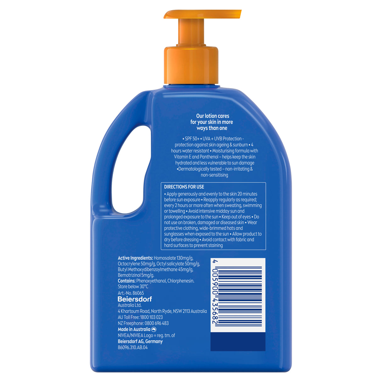 Nivea Sun SPF50+ Pump 1L