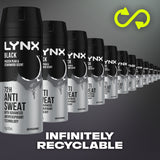Lynx Antiperspirant Body Spray Black 165ml