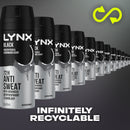Lynx Antiperspirant Body Spray Black 165ml