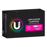 U By Kotex Super Applicator Tampons, 16 Tampons