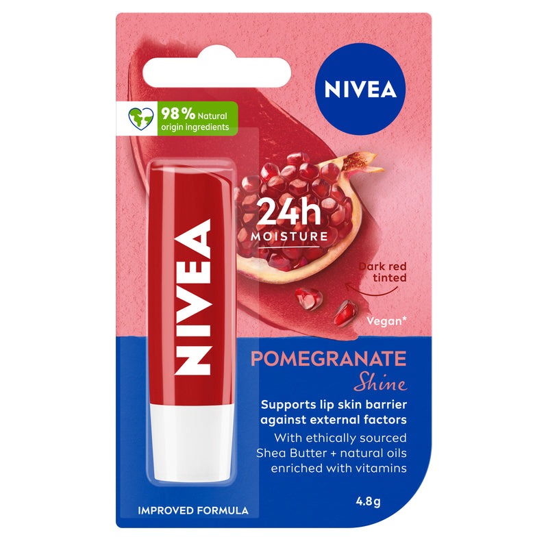 Nivea Lip Balm PomegranateShine 4.8g