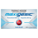 Maxigesic Pain Relief Tablets 100s