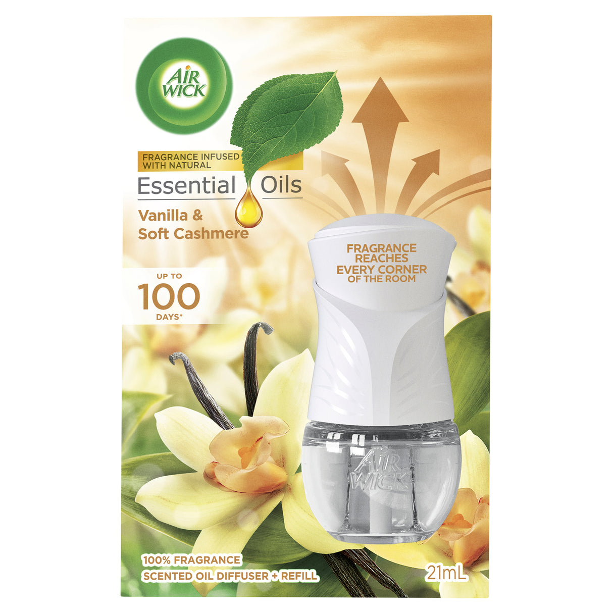 AIRWICK Essential Oils Electric Vanilla & Cashmere Prime 21mL