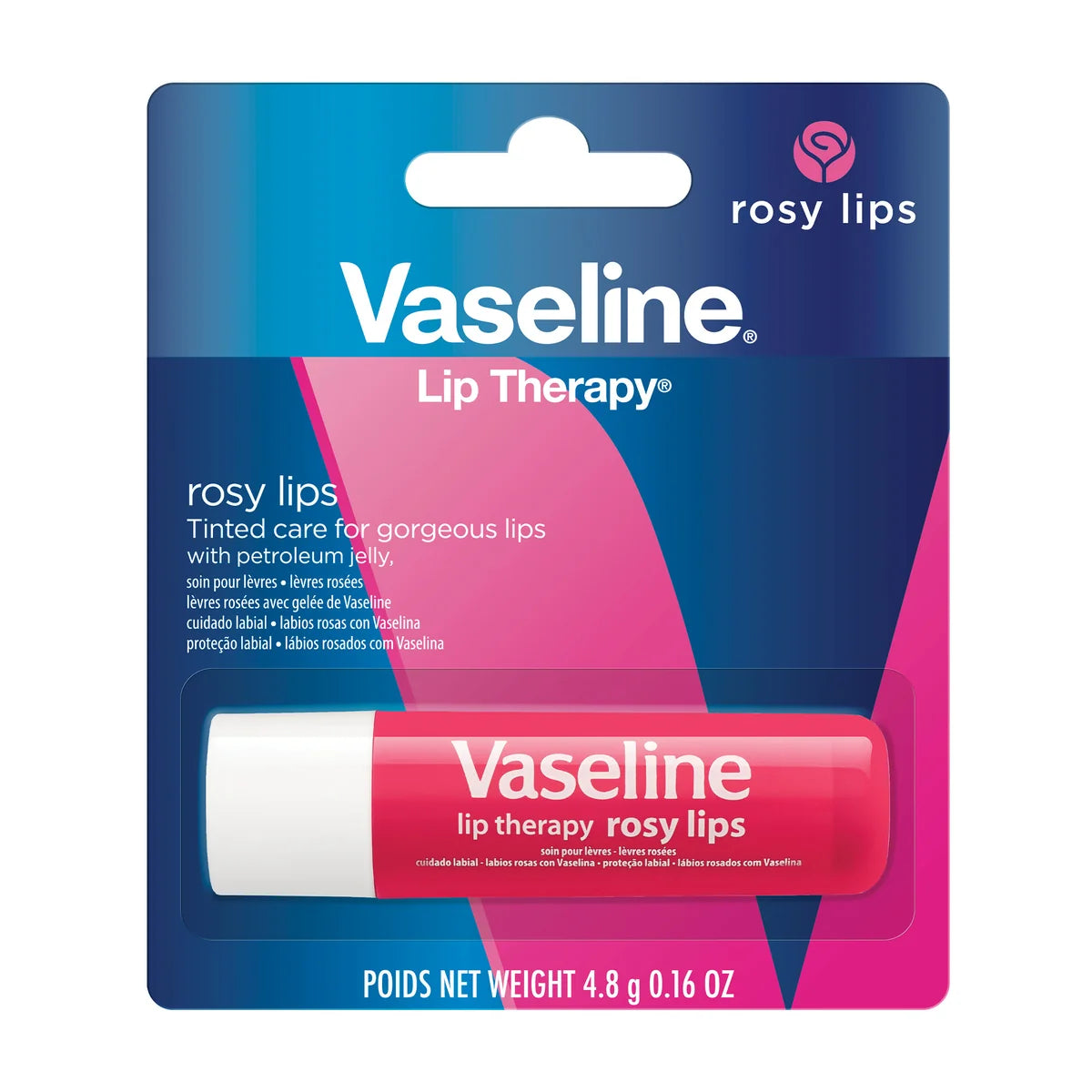 VASELINE Lip Care Stick Rosy 4.8g