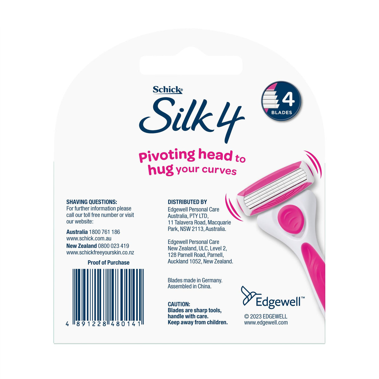 Schick Quattro for Women Refills 4pk